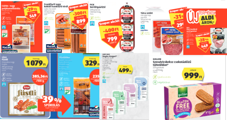 Aldi akciós gluténmentes termékek