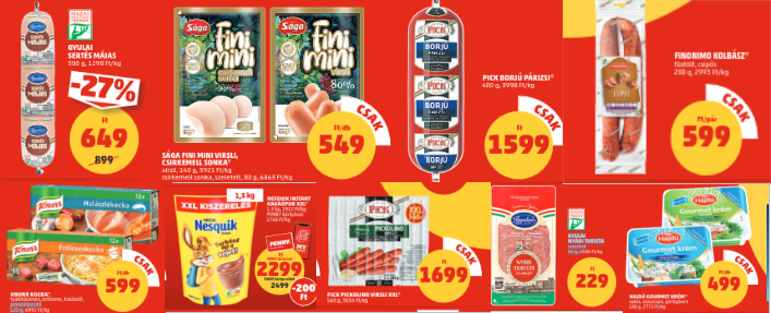 Penny akciós gluténmentes termékek