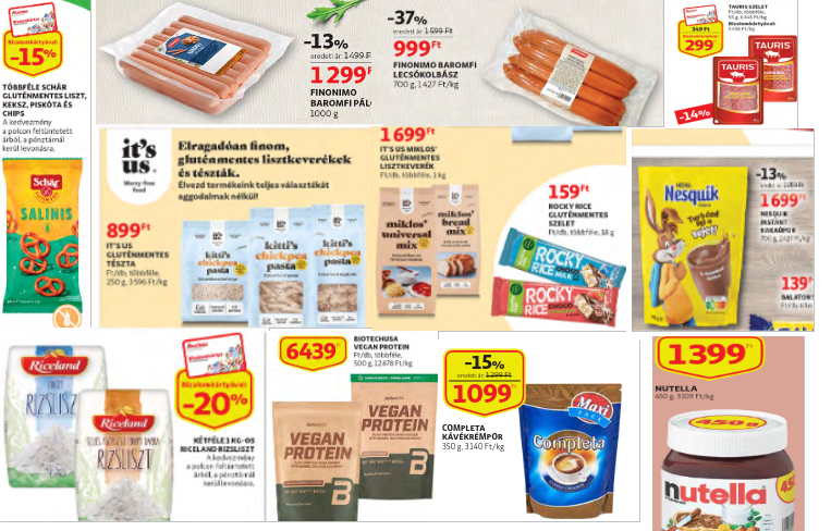 Auchan akicós It' us termékek