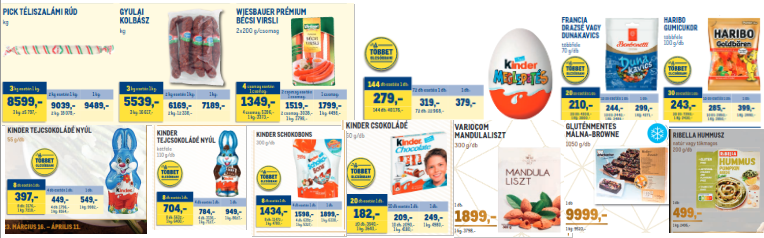 METRO gluténmentes termék akciók 2023 március