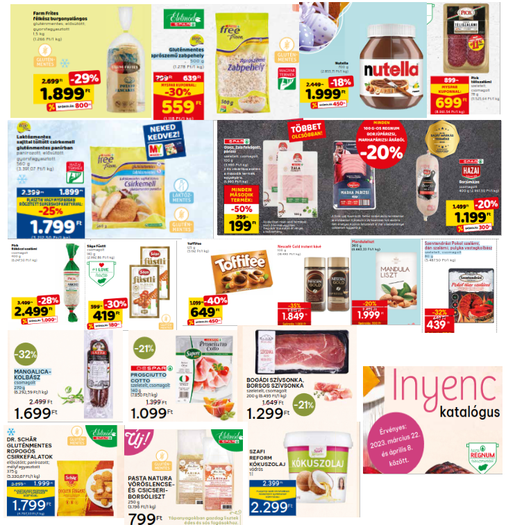 Olcsó gluténmentes termékek