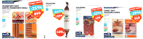 Aldi akciós gluténmentes húskészítmények