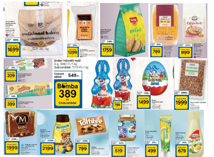 Tesco gluténmentes termék akciók