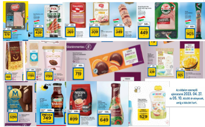 Tesco akciós gluténmentes termékek