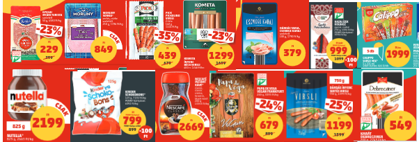 Gluténmentes termákek olcsóbban Penny