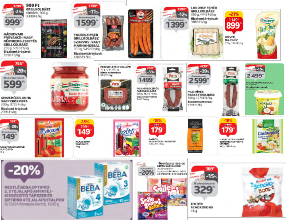 Auchan akciós gluténmentes cikkek