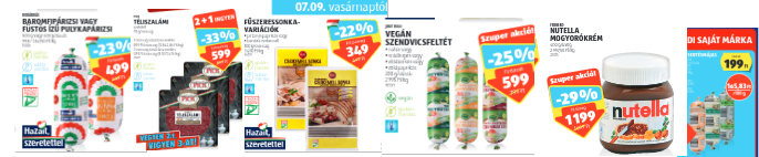 ALDI akciós gluténmentes cikkek