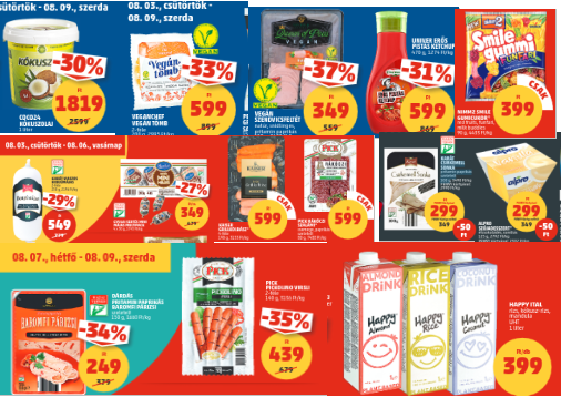 Penny akciós gluténmentes termékek