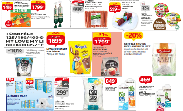 Auchan gluténmentes akciók