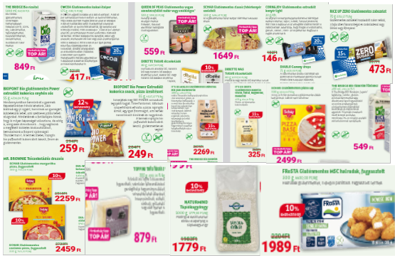 Herbaház gluténmentes akciók