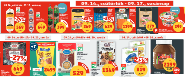 Penny akciós gluténmentes termékek