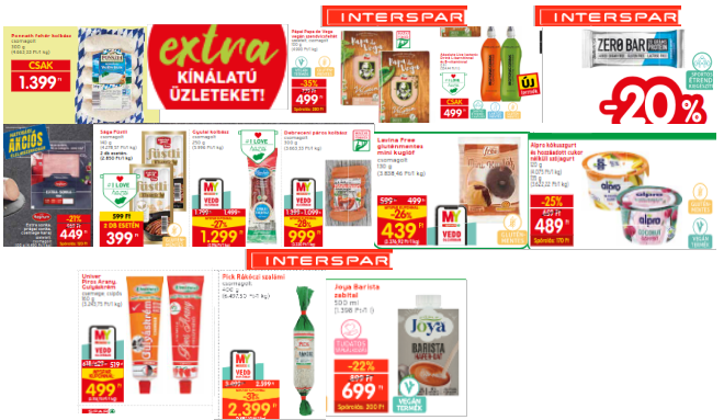 Spar gluténmentes akciók