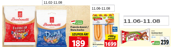 Lidl akciós termékek