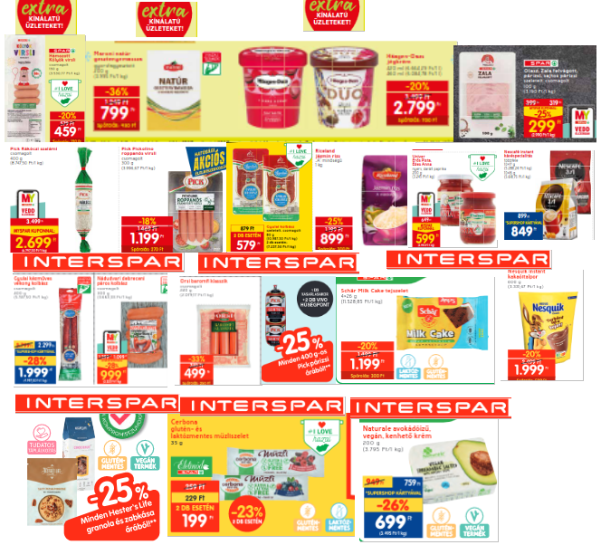 Spar novemberi akciók