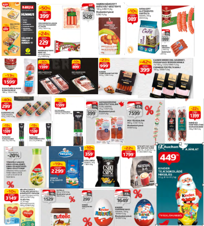 Auchan gluténmentes