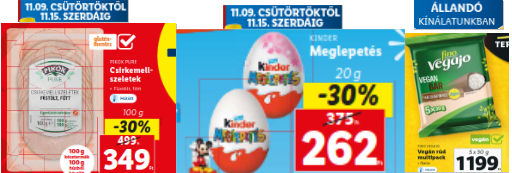 Lidl Akciós gluténmentes termékek