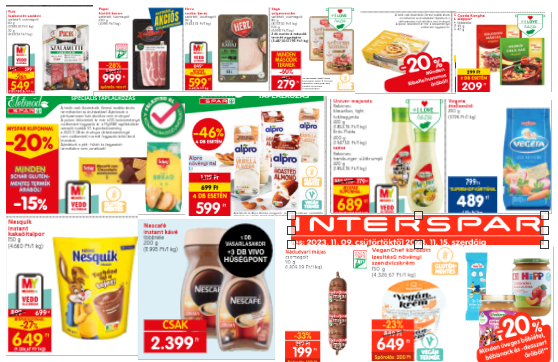 SPAR akciós újság gluténmentes