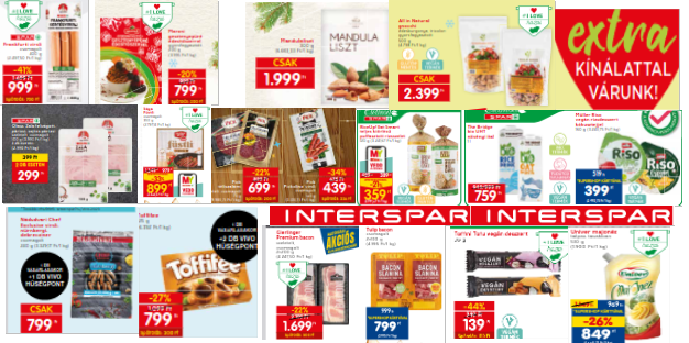 Spar akciós gluténmentes termékek