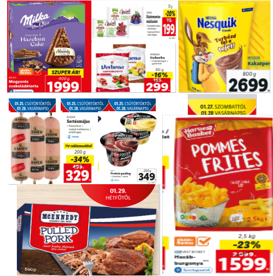 Akciós gluténmentes termékek a Lidl-ben