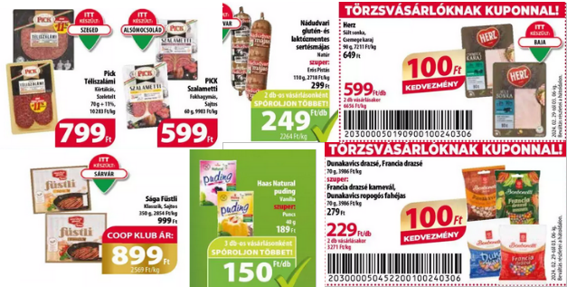 Coop gluténmentes akciók