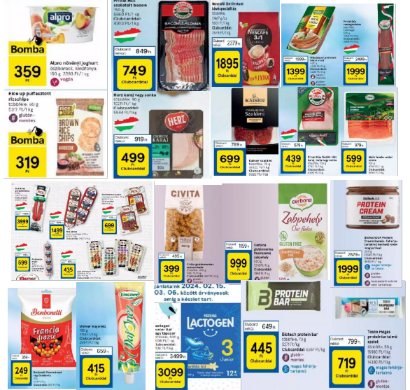 Tesco gluténmentes akciói