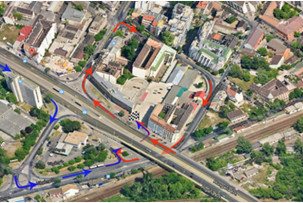 BIJO áruház megközelítése Bp.