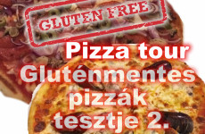Gluténmentes pizzák tesztje: Glutenfree pizza tour 2