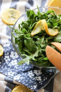 Citrusos rukkolasaláta - gluténmentes rostdús saláta recept