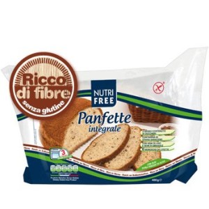 Nutrifree gluténmentes kenyér Panfette Integrale