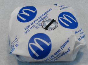 mcdonalds gm sajtburger gluténmentes jelöléssel