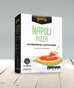 glutenno Napoli gluténmentes pizzaliszt-keverék