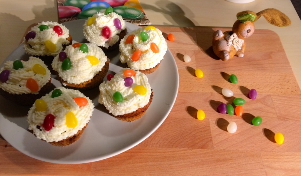 húsvéti gluténmentes cupcake muffin recept