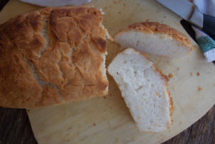 gluténmentes kenyér szelet