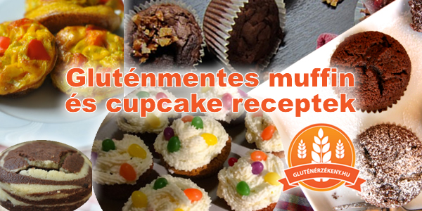 gluténmentes cupcake és gluténmentes muffin receptek