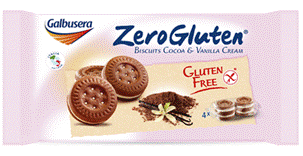 zero gluten gluténmentes kakaós keksz vaníliakrémmel