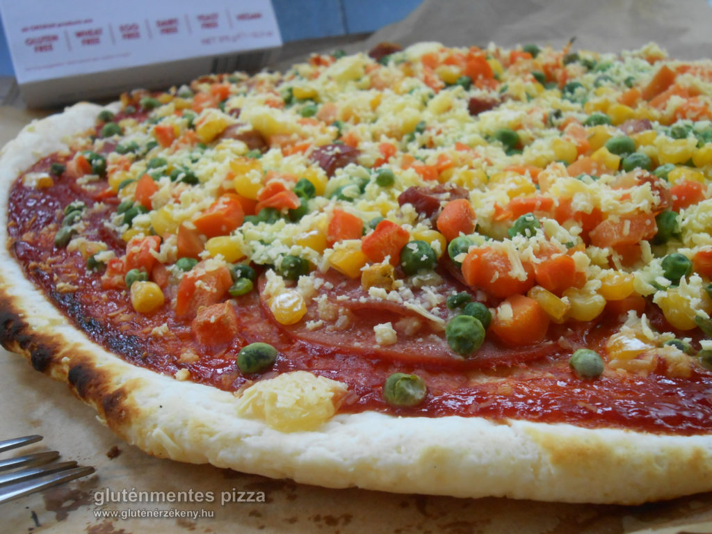 gluténmentes pizza gyorsan egyszerűen Orgran