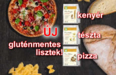 Új gluténmentes lisztkeverékek - kenyér, pizza, tészta
