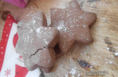 Karácsonyi csillag - kakaós-mogyorós gluténmentes keksz