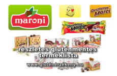 Maroni gesztenye alapú termékek gluténmentes terméklista - 2017.02.24