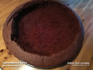 vakondtúrás torta gluténmentes sütemény recept 2
