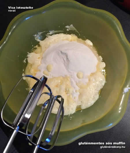 Virslis-füstölt sajtos gluténmentes muffin recept