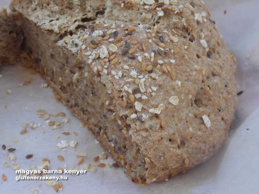 gluténmentes barna kenyér recept