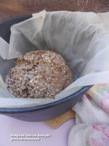 gluténmentes barna kenyér recept