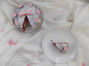 red velvet torta - vörös bársony torta, gluténmentes sütemények, gluténmentes torták