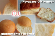 Új gluténmentes pékáruk! Gluténmentes zsömle és kovászos GM kenyér