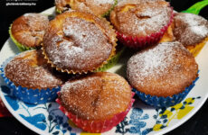 Gluténmentes áfonyás muffin