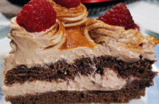 Kakaós gluténmentes torta – fehér csokis mascarpones krémmel Iri mamától