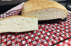 Gluténmentes burgonyás kenyér Air freyerben sütve
