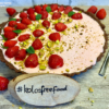 Gluténmentes epres habos torta, sütés nélkül