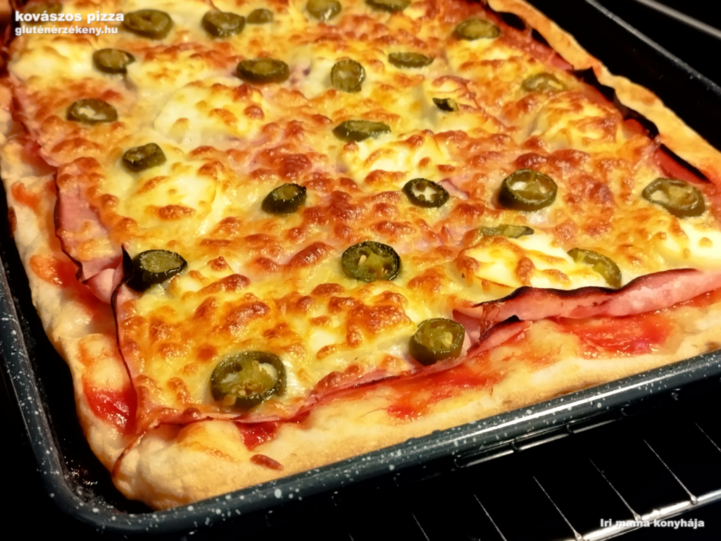 gluténmentes pizza recept